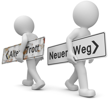 3d maennchen neuer weg alter trott